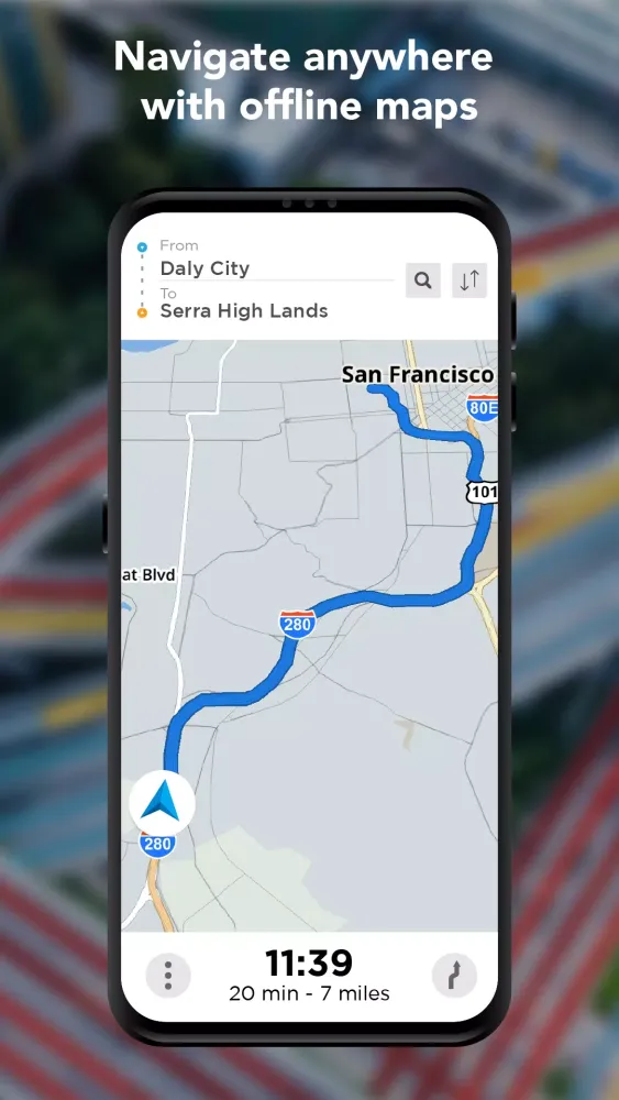 GPS Offline Maps & Navigation应用截图
