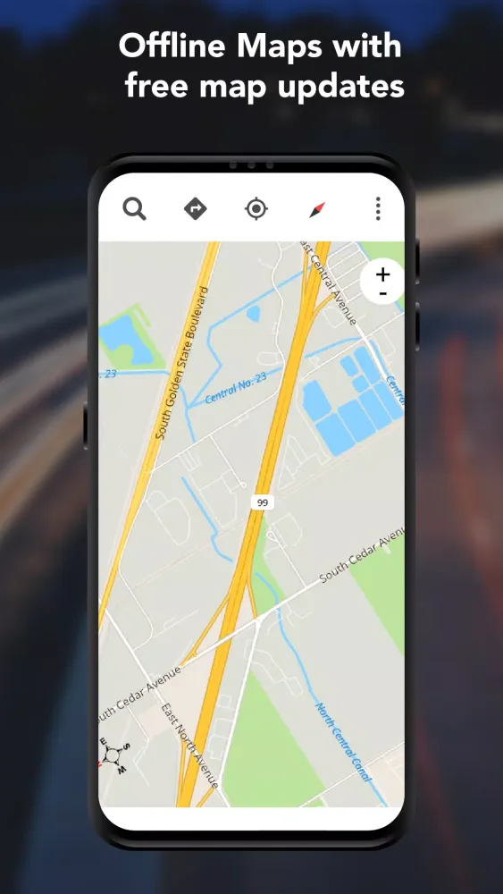 GPS Offline Maps & Navigation应用截图