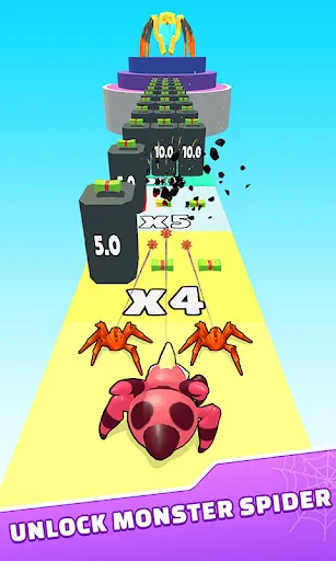 ภาพหน้าจอของ Master Spider: Web Shooter Run