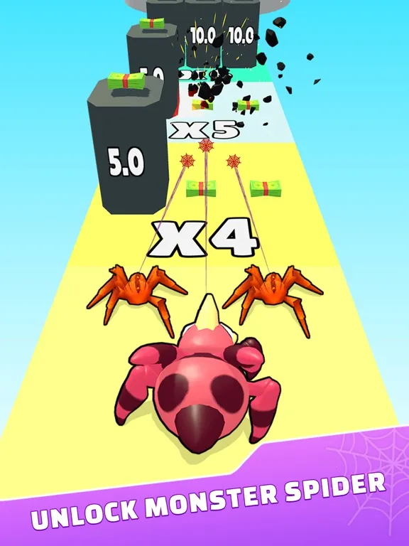Ảnh chụp màn hình của Master Spider: Web Shooter Run iPad 