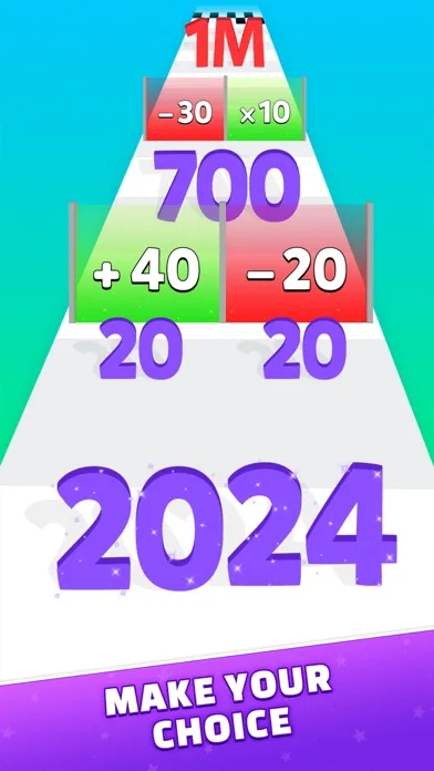 Tangkapan layar Merge Master Number Run