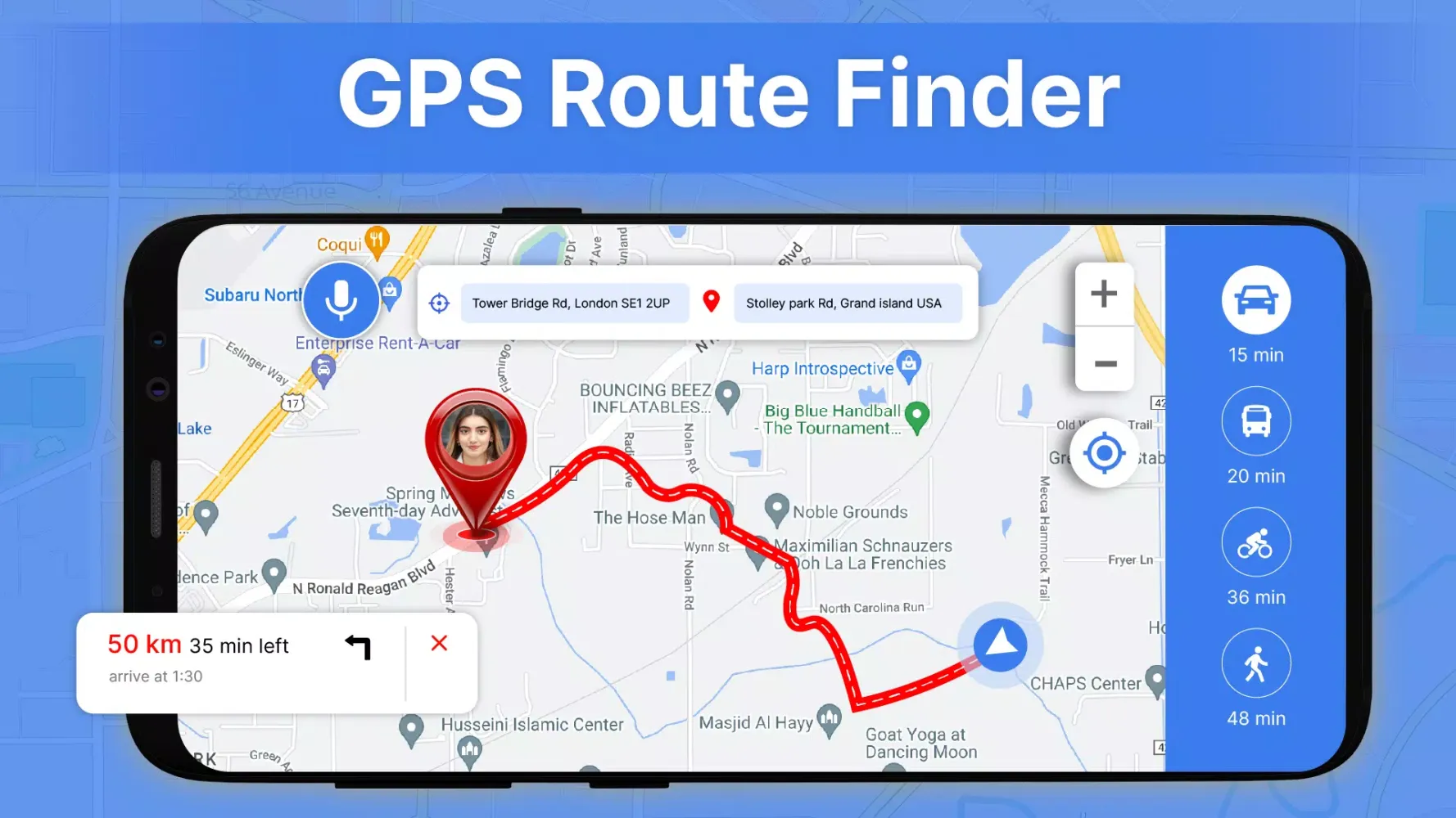 صور GPS Navigation Map Route Find