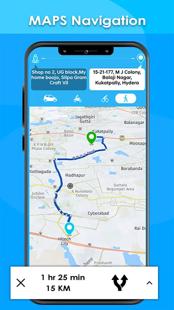 Capturas de pantalla de Maps Driving Directions