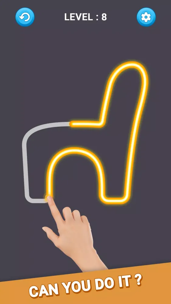 Ảnh chụp màn hình của One Go Line Puzzle