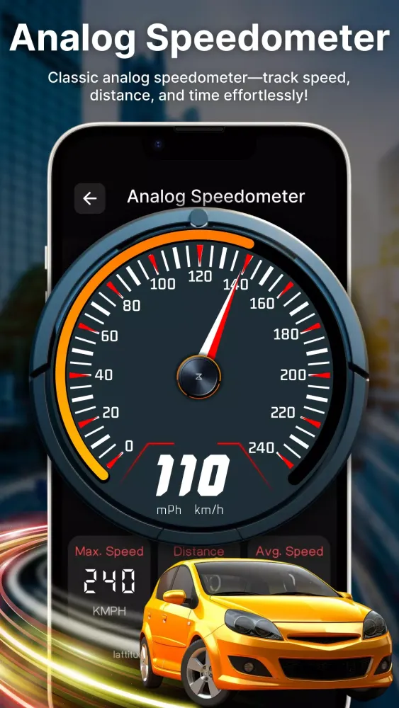 GPS Speedometer Screenshots