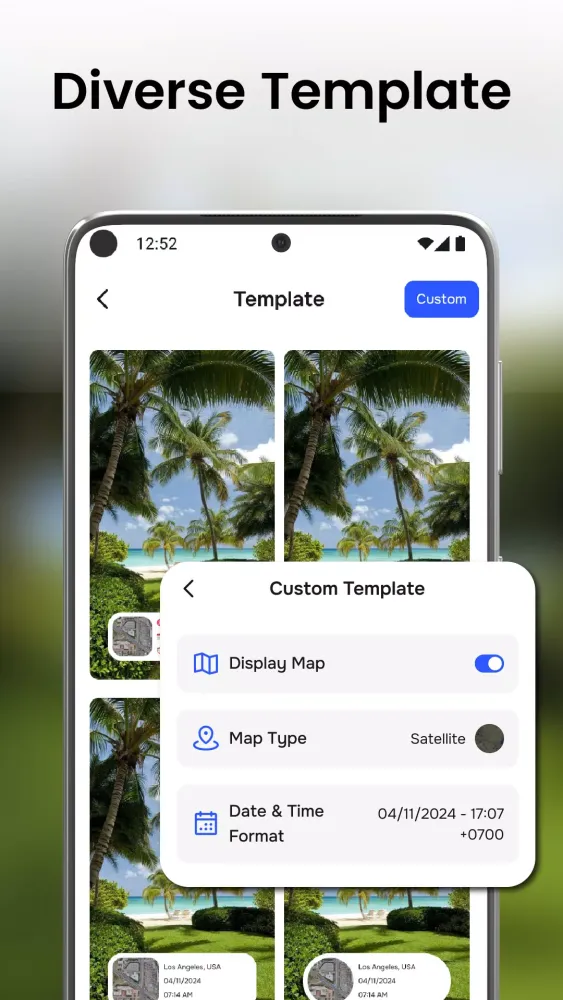 GPS Timestamp Camera Screenshots