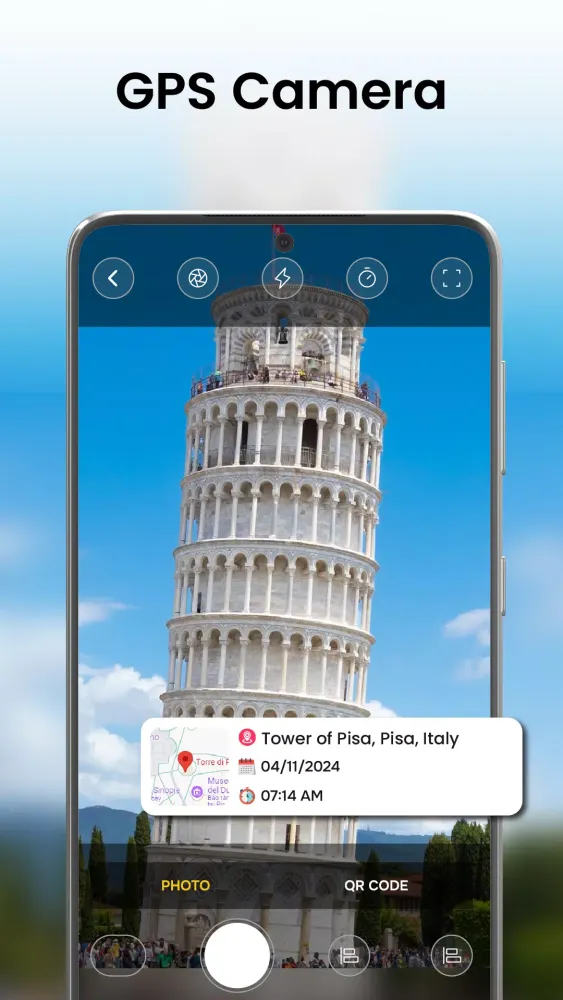 GPS Timestamp Camera Screenshots
