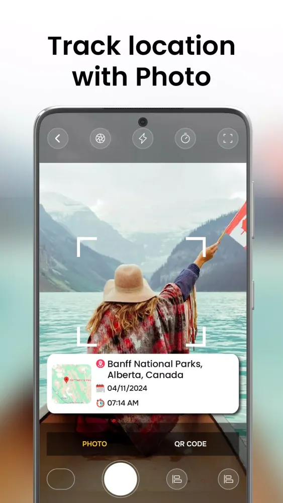 GPS Timestamp Camera Screenshots