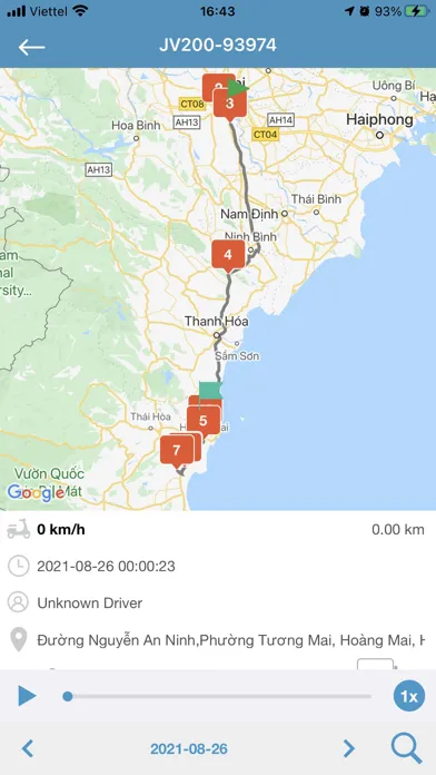 Capturas de tela do QM GPS