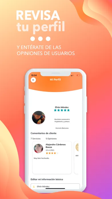 Ảnh chụp màn hình của GPServices Prestador: + Dinero