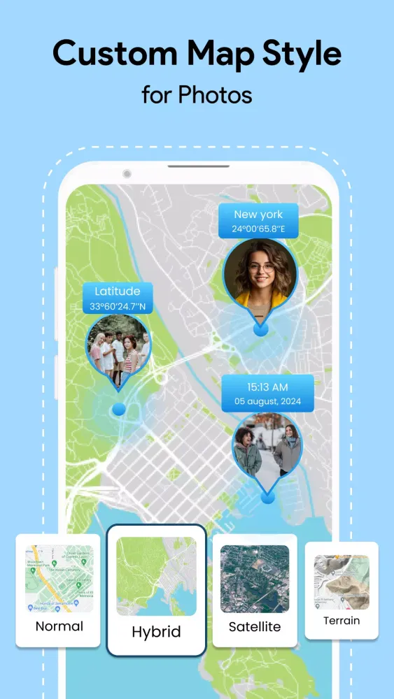 Captures d'écran de GPS Camera with Geotag Photos