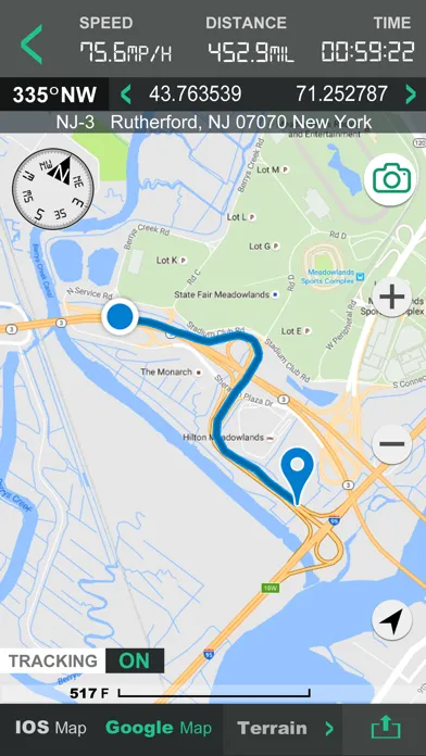 GPS Speedometer G18 Screenshots