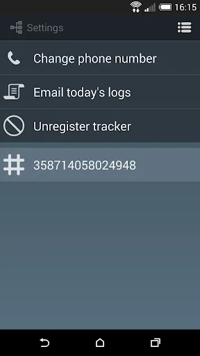GpsGate Tracker سکرین شاٹس