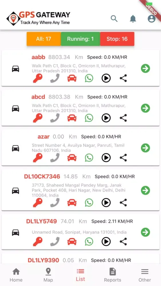 Gps Gateway India 스크린샷