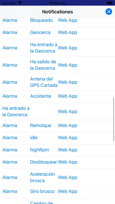 Zrzuty ekranu GPS LIDER