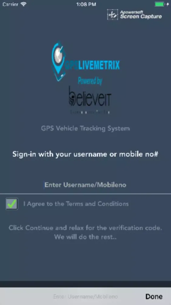 GPSLIVEMETRIX Screenshots
