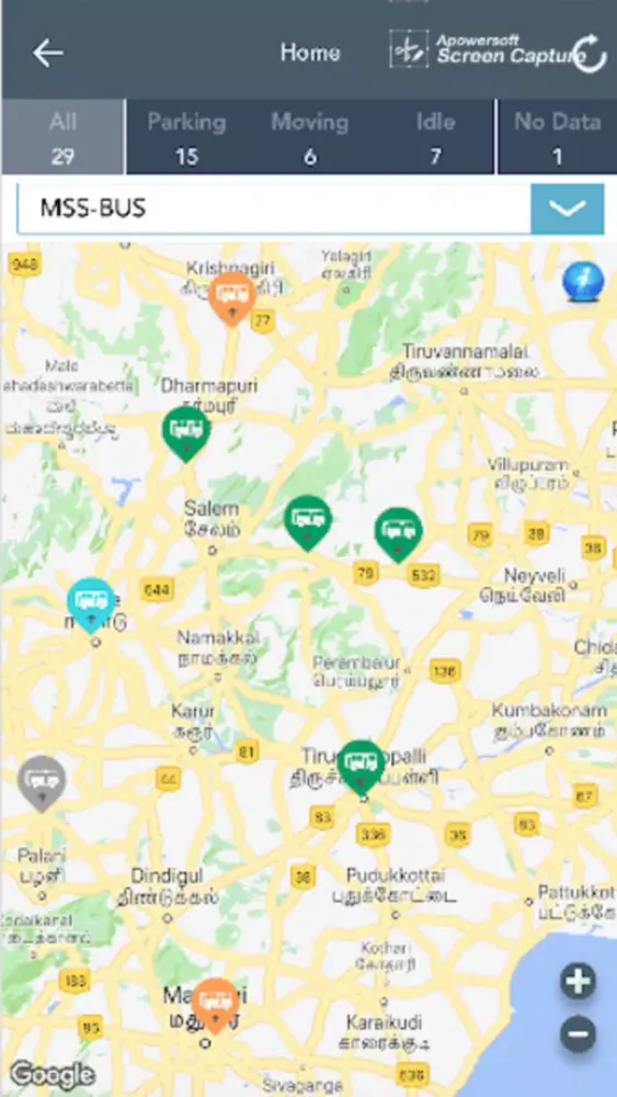 GPSLIVEMETRIX Screenshots