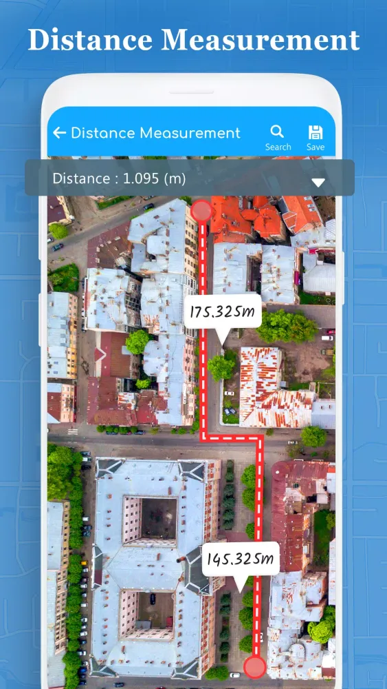Distance - Fields Area Measure Screenshots