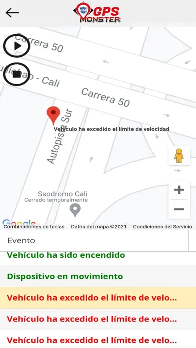 GPS Monster Screenshots