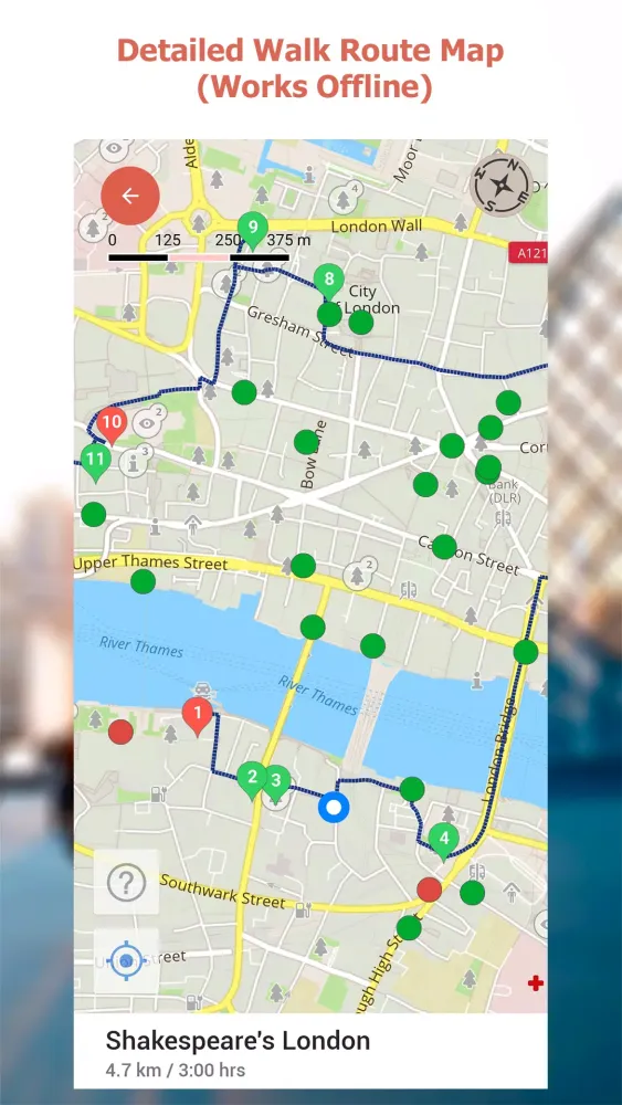 Port Louis Map and Walks سکرین شاٹس