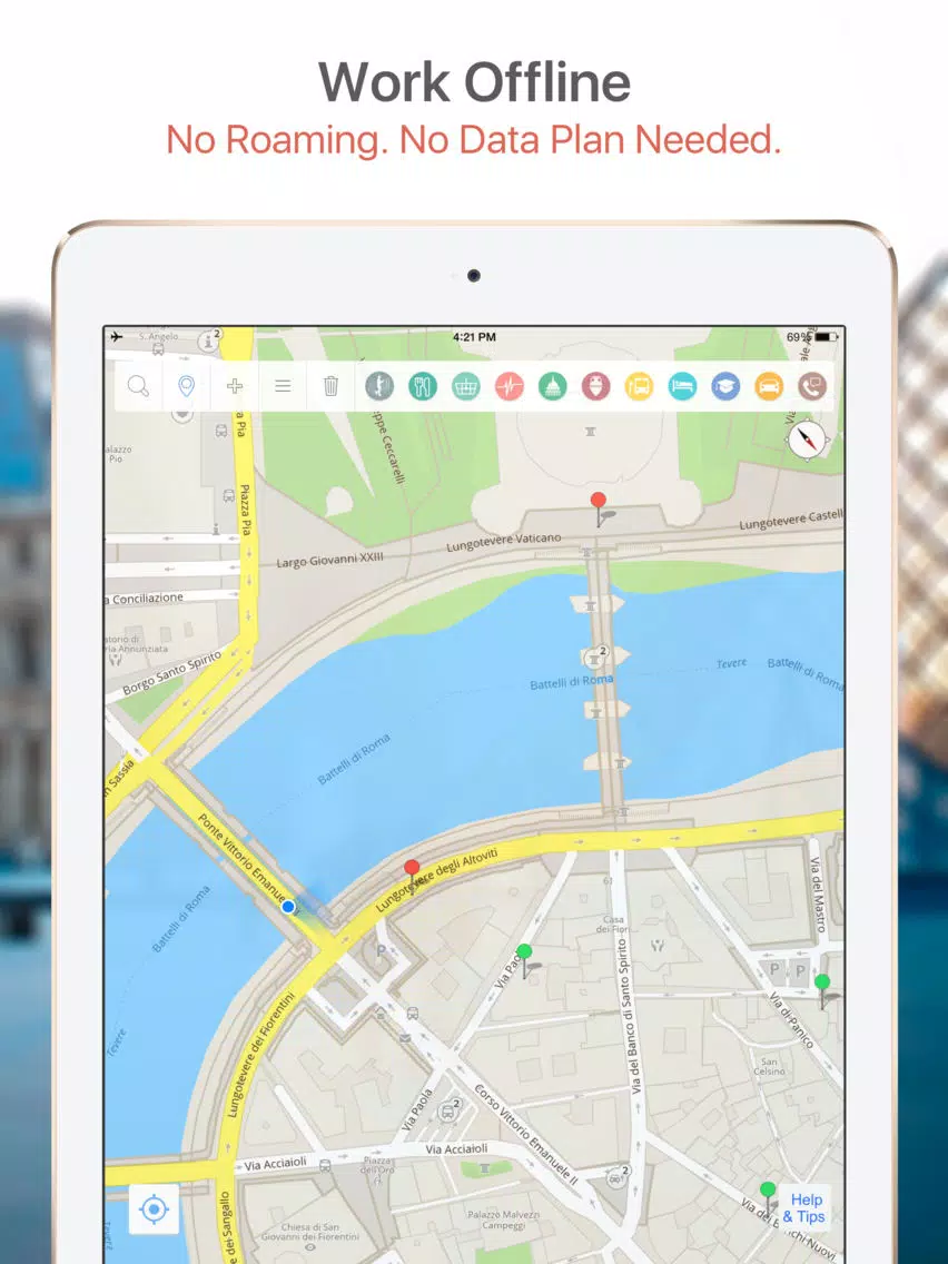 Bath Map & Walks (F) iPad  स्क्रीनशॉट