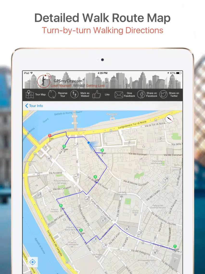 Bath Map & Walks (F) iPad  स्क्रीनशॉट