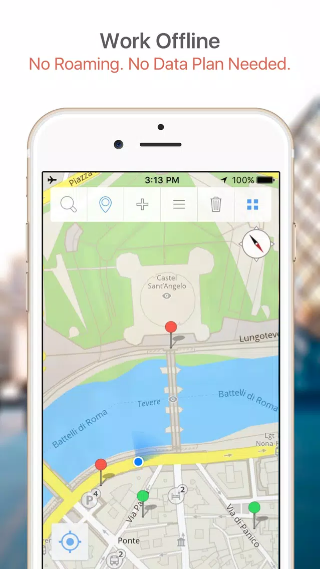 Rio de Janeiro Map & Walks (F)应用截图