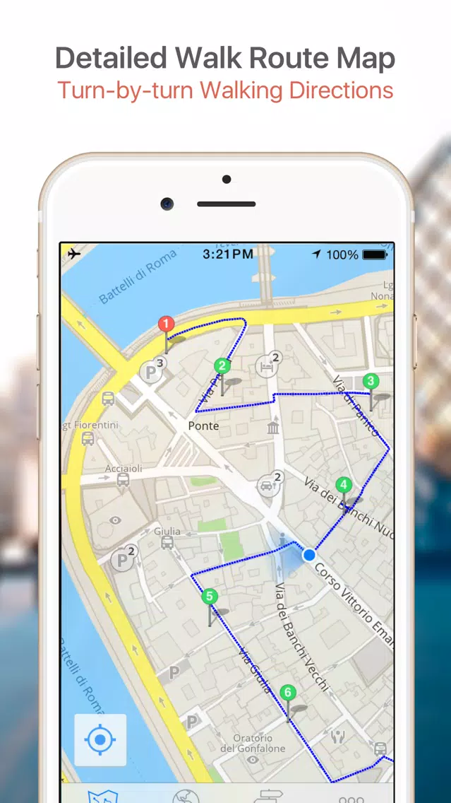 Rio de Janeiro Map & Walks (F)应用截图