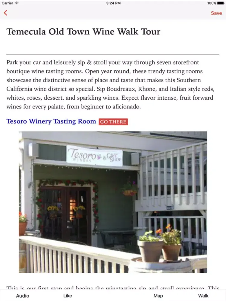 Temecula Old Town Wine Walk iPad  سکرین شاٹس