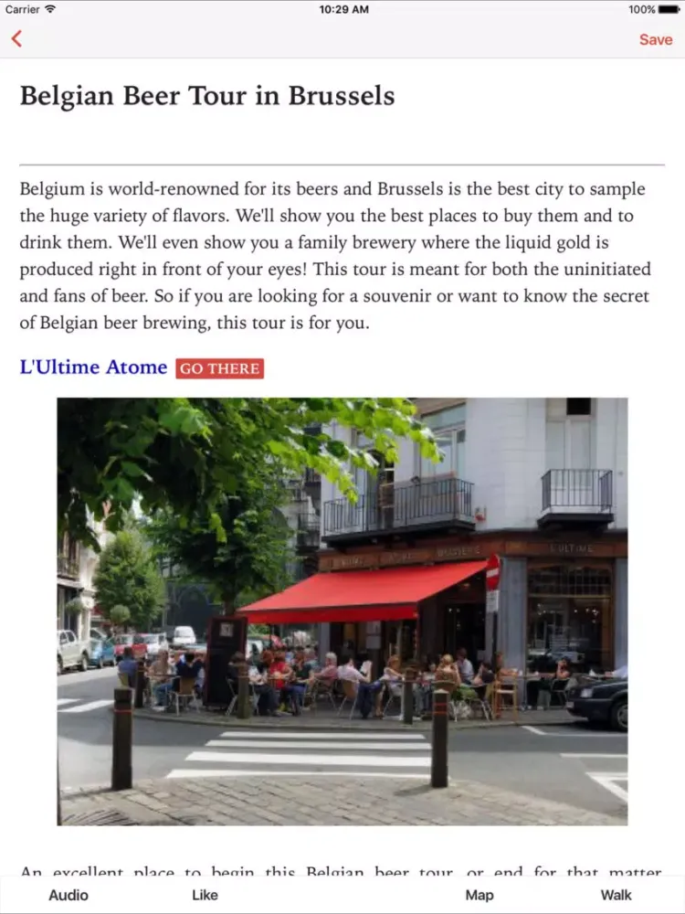 Captures d'écran de Belgian Beer Tour in Brussels iPad 
