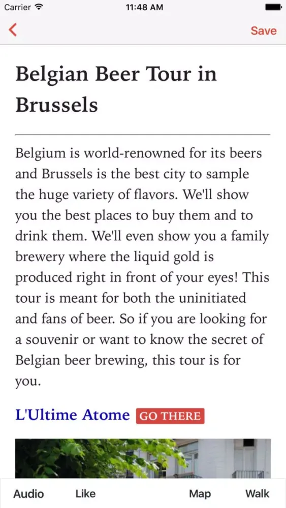 Captures d'écran de Belgian Beer Tour in Brussels