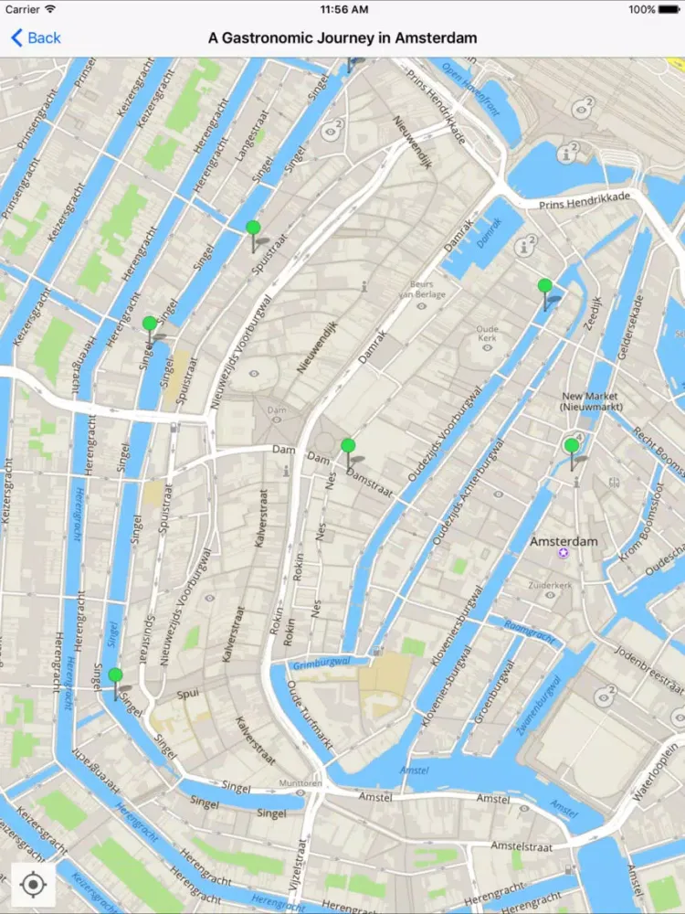 Gastronomic Walk, Amsterdam iPad  سکرین شاٹس