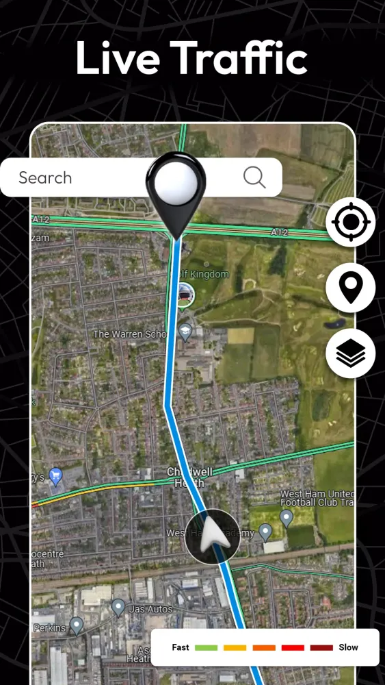 ภาพหน้าจอของ Street View & Live Earth Map