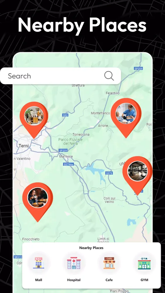 ภาพหน้าจอของ Street View & Live Earth Map