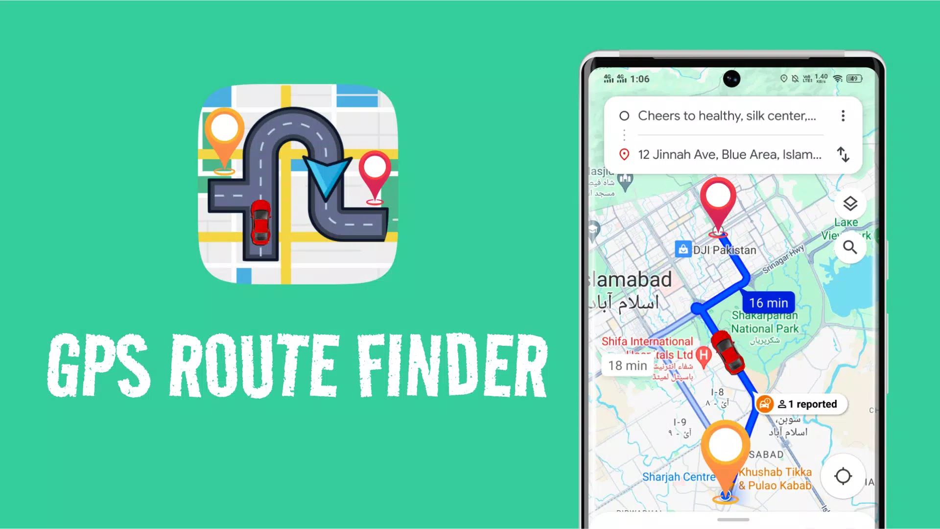Live MAPS & GPS Navigation Screenshots