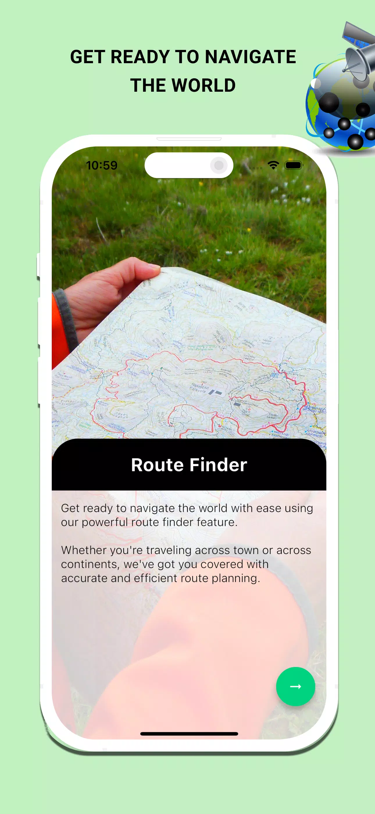 Live MAPS & GPS Navigation Screenshots