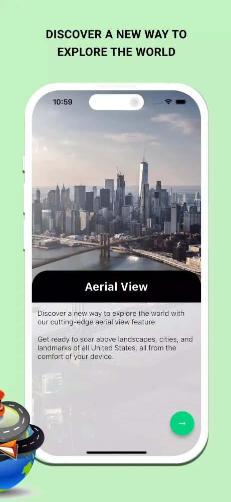 Capturas de tela do Live MAPS & GPS Navigation