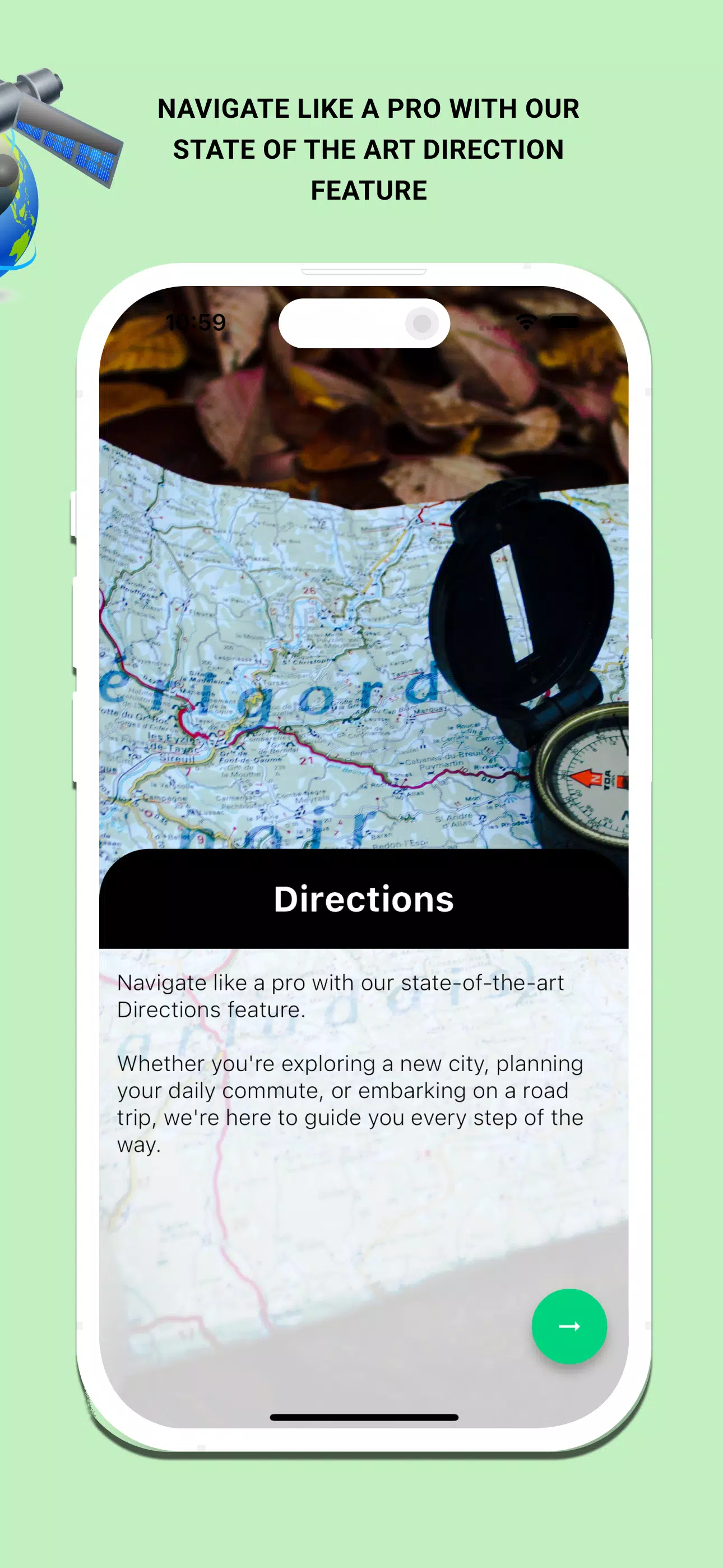 Live MAPS & GPS Navigation Screenshots