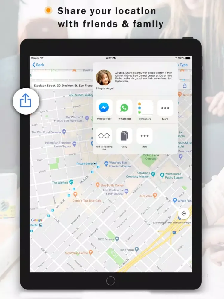 تصاویر GPS Navigation & Live Traffic iPad 