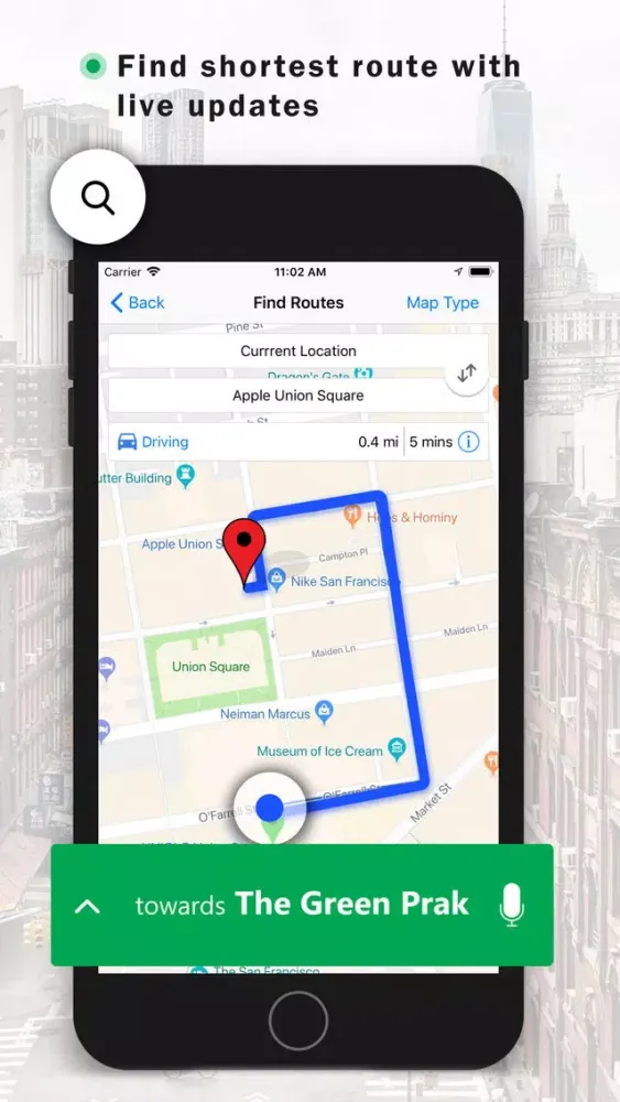 تصاویر GPS Navigation & Live Traffic