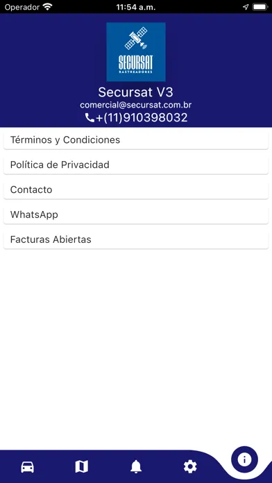 Secursat V3 スクリーンショット