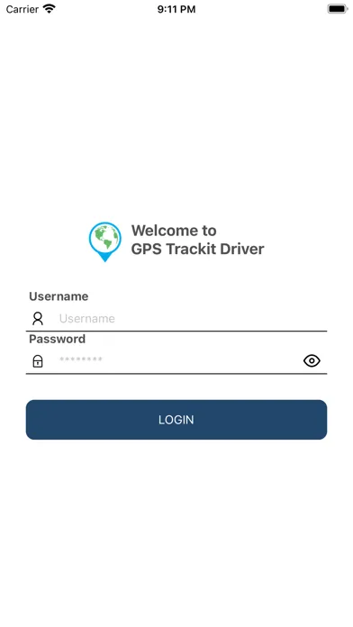 GPS Trackit Driver 스크린샷