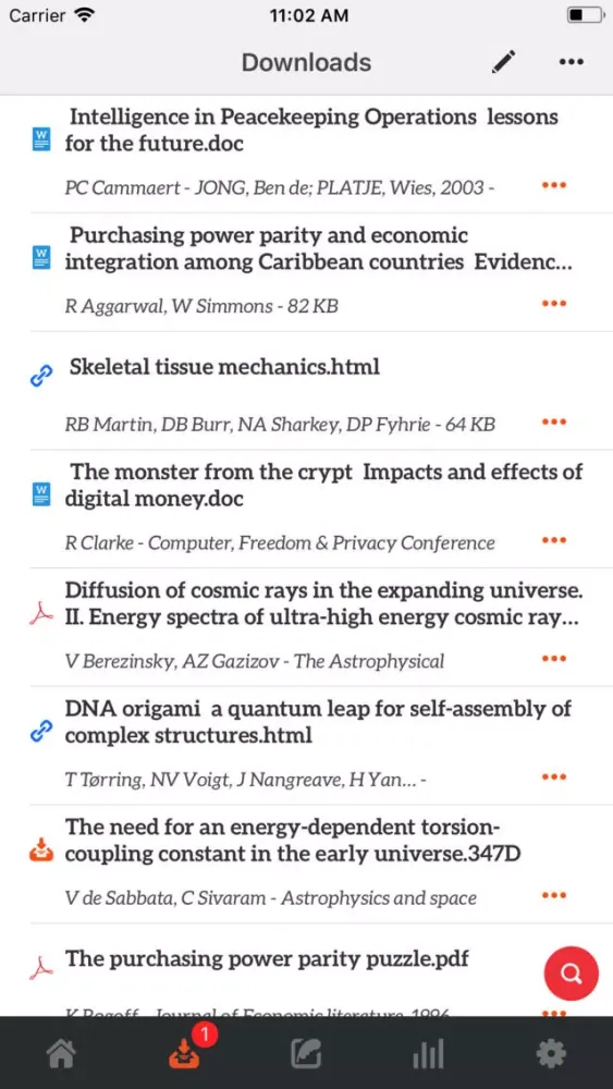 GoScholar for Google Scholar Screenshots