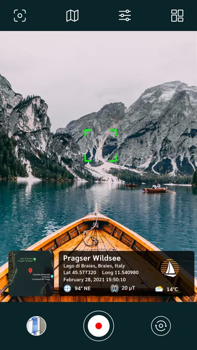 ภาพหน้าจอของ GPS Video Camera: Video Geotag