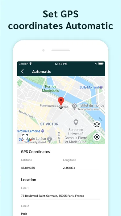 ภาพหน้าจอของ GPS Video Camera: Video Geotag