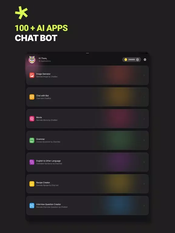 ChatGPT 4 Powered by OpenA iPad  Ekran Görüntüleri