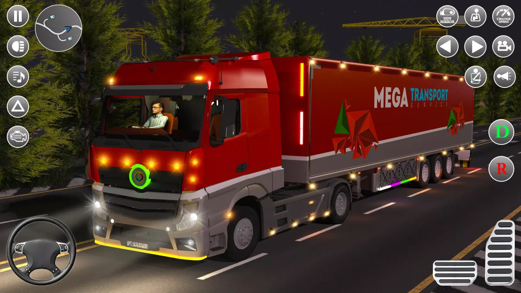 Euro Truck Game Transport Game Ekran Görüntüleri