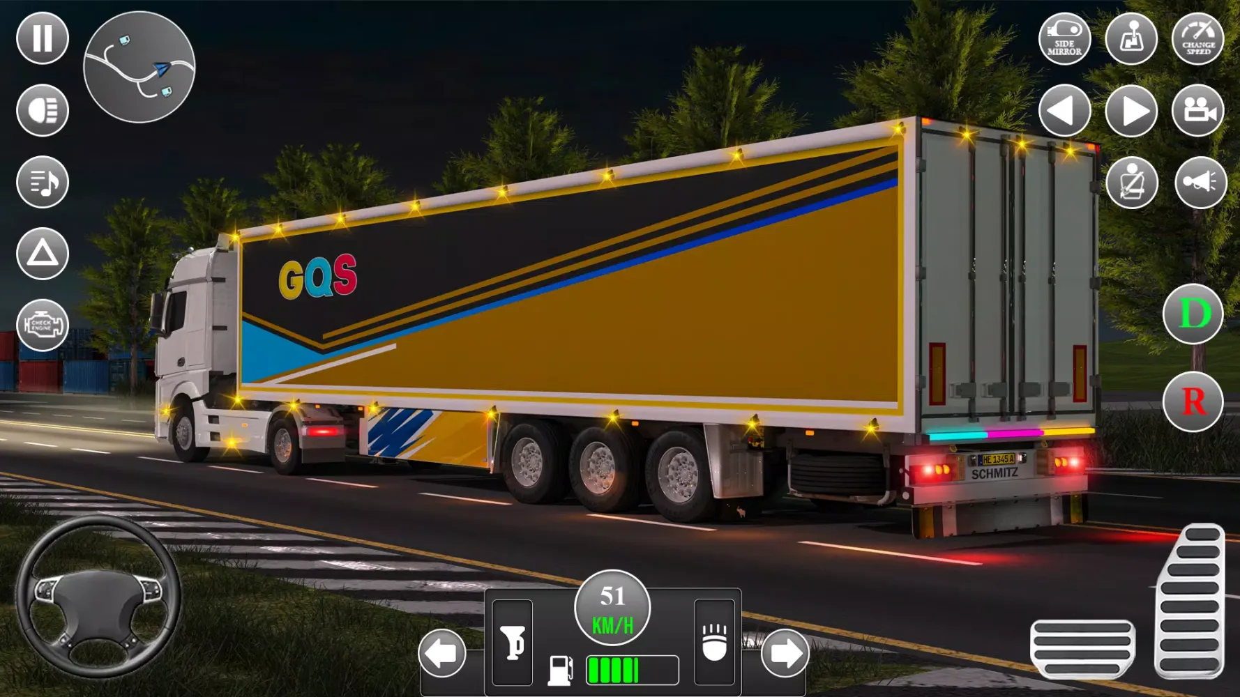 Euro Truck Game Transport Game Ekran Görüntüleri