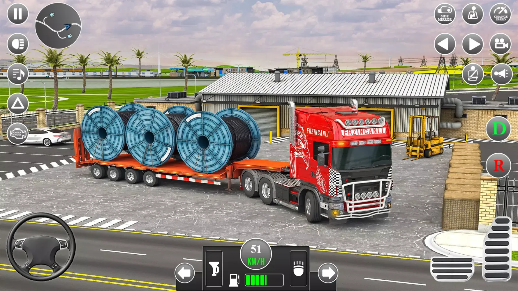 Euro Truck Game Transport Game Ekran Görüntüleri