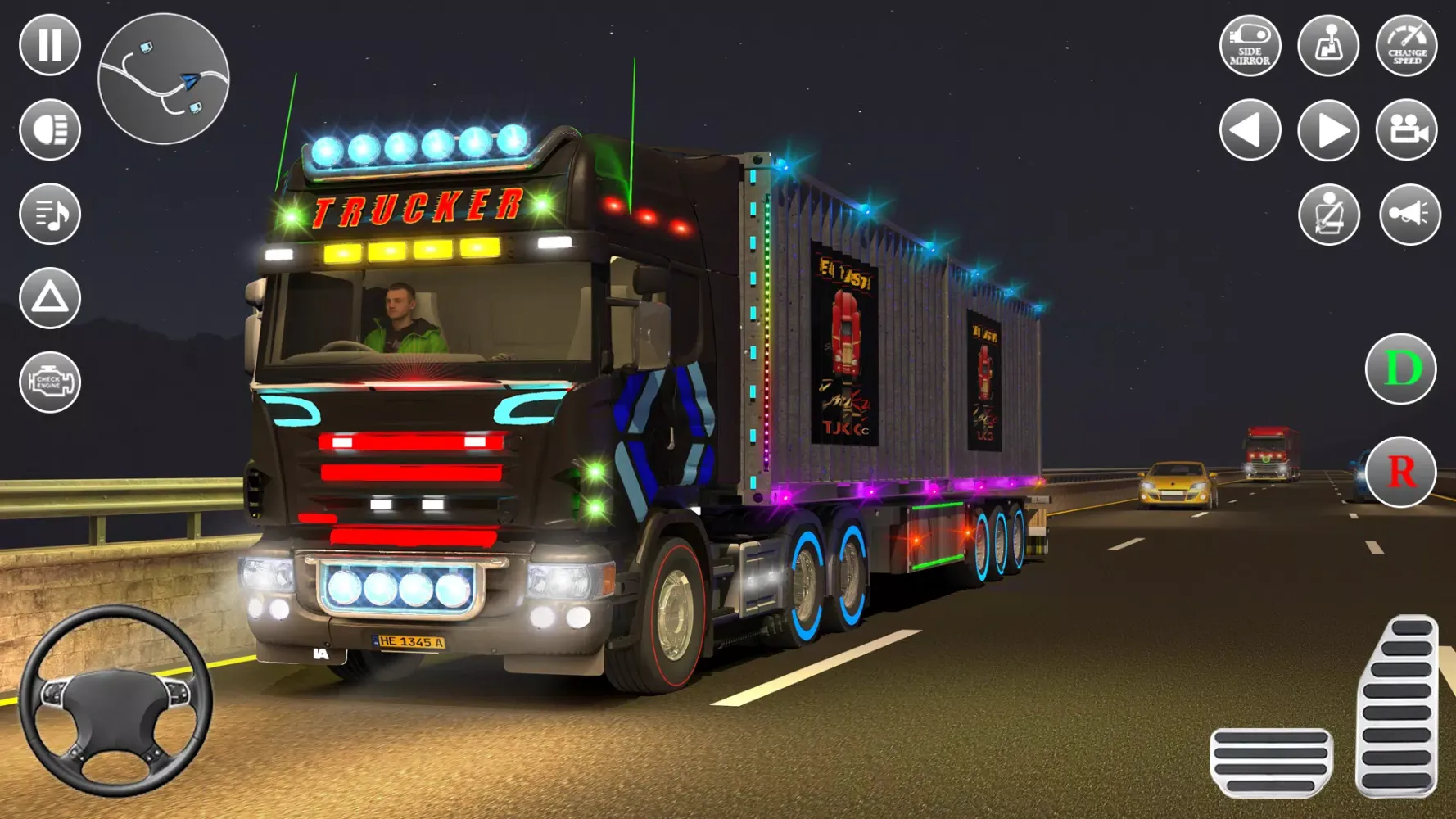Euro Truck Game Transport Game Ekran Görüntüleri